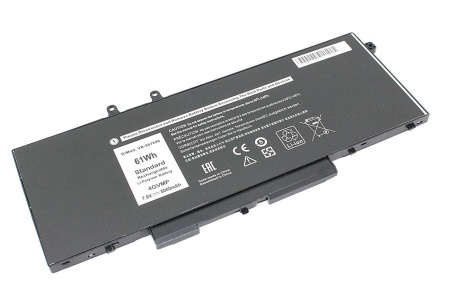 Аккумулятор (батарея) 4GVMP для ноутбука Dell Latitude 5400 5401 5500, 7.6V 8000mAh (OEM)