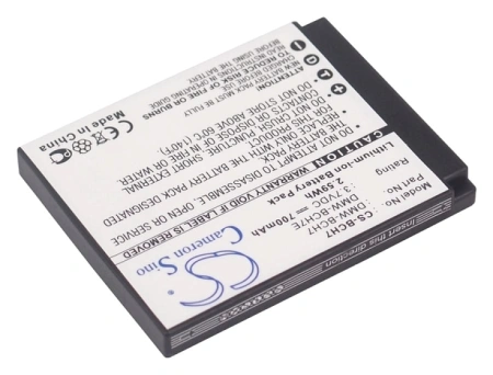 Аккумулятор DMW-BCH7, DMW-BCH7E для Panasonic Lumix DMC-FP, FT, TS