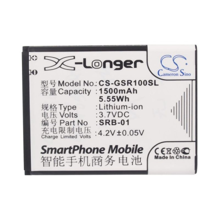 Аккумулятор для Gigabyte GSmart Rio R1 1500mah CS