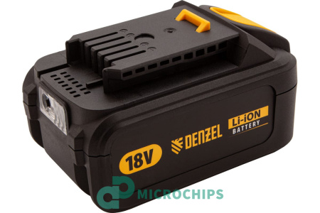 Купить Аккумулятор Denzel IB-18-4.0 (Li-ion, 4000mAh, 18V) Аккумулятор Denzel IB-18-4.0 (Li-ion, 4000mAh, 18V)