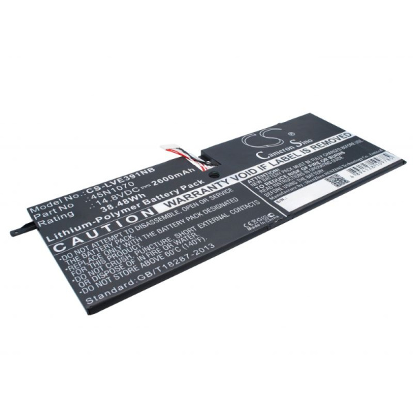 Аккумулятор для Lenovo ThinkPad X1 Carbon 3440, 3460 2600mAh