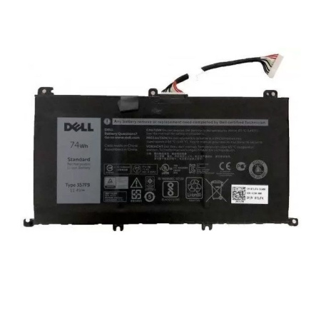 Аккумулятор (батарея) 357F9 для ноутбука Dell Inspiron 15-5577, 15-5576, 15-7559, 15-7566, 6330mAh, 11.1B (оригинал)