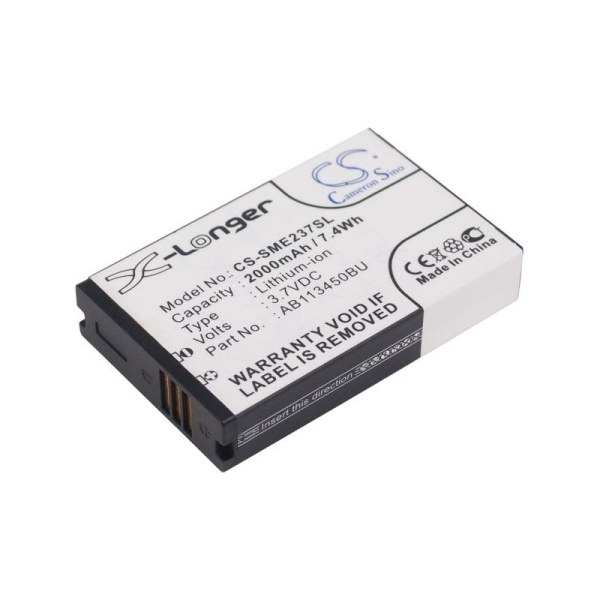 Аккумулятор для Samsung E2370 Xcover (AB113450BU) 2000mAh