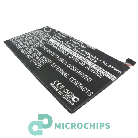 Аккумулятор для Asus Transformer Book T100, T100TA, T100TAM (C12N1320) 8150mAh