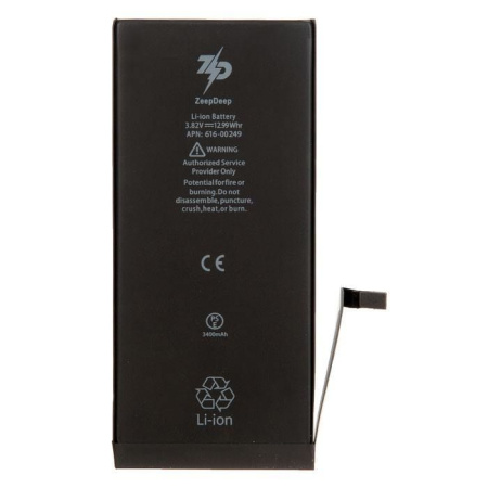 Купить аккумулятор для iPhone 7 plus ZeepDeep +17% увеличенной емкости: батарея 3400 mAh аккумулятор для iPhone 7 plus ZeepDeep +17% увеличенной емкости: батарея 3400 mAh