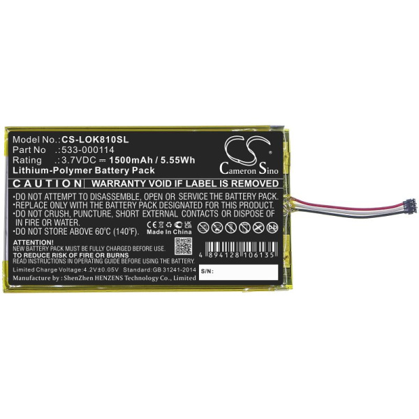 Купить Аккумулятор для Logitech Illuminated Keyboard K810 (533-000114) 1500mah Аккумулятор для Logitech Illuminated Keyboard K810 (533-000114) 1500mah