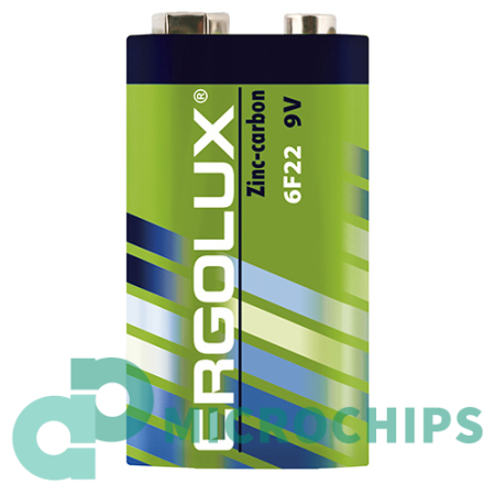 Батарейка Ergolux 6F22 9V 1S