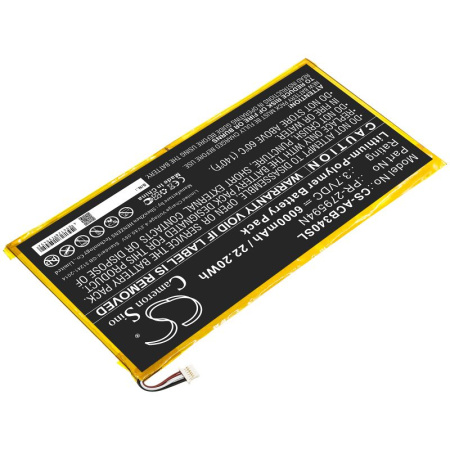 Аккумулятор для ACER Iconia One 10 B3-A40 (PR-279594N) 6000mah