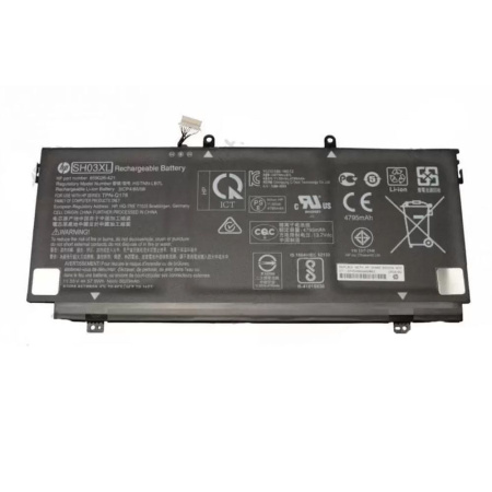 Аккумулятор (батарея) SH03XL для ноутбука HP Spectre X360 13-ac, 13-w, 11.55V, 5000mAh (оригинал)