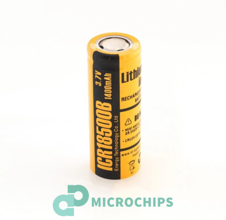 Аккумулятор Robiton 18500 (Li-ion, 1400mAh, 3.7V) Аккумулятор Robiton 18500 (Li-ion, 1400mAh, 3.7V)