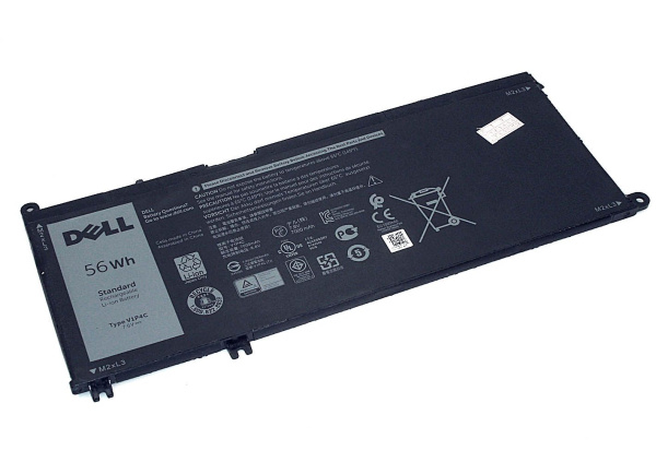 Аккумулятор (батарея) FMXMT для ноутбука Dell ChromeBook 13 3380, 7.6V 7300mAh