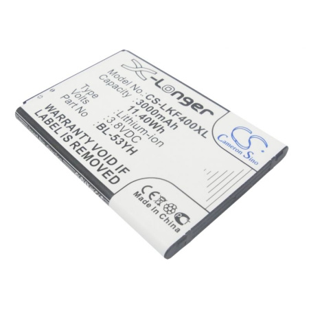 Аккумулятор для LG G3, G3 Stylus (BL-53YH) 3000mah