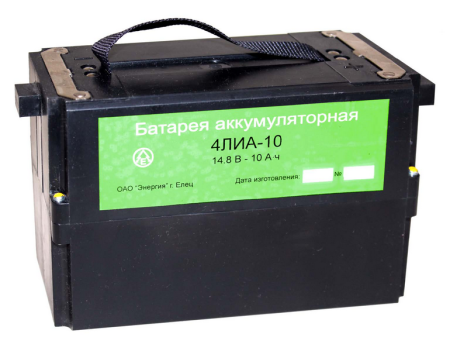 Батарея аккумуляторная 4ЛИА-10