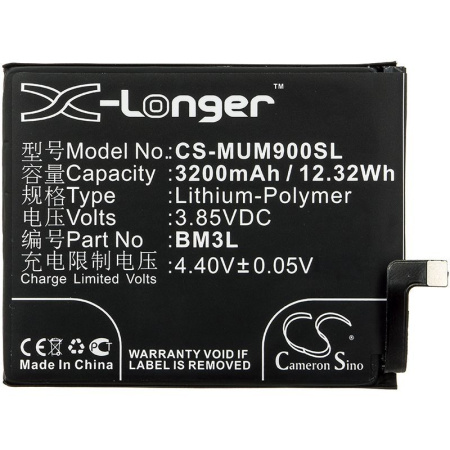 Аккумулятор для Xiaomi Mi 9 (BM3L) 3200mAh