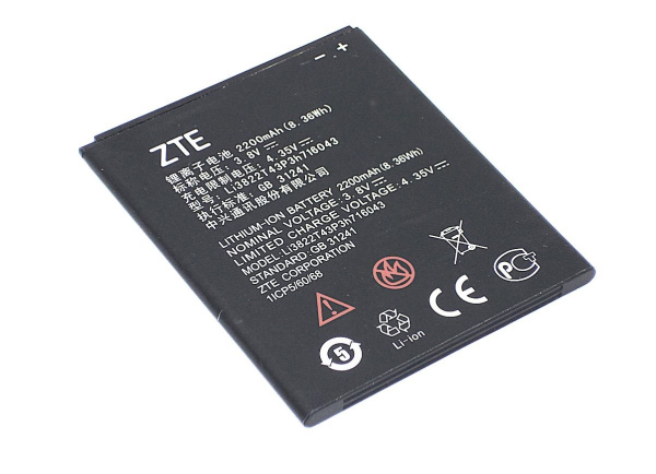 Аккумулятор Li3822T43P3h716043 для ZTE Blade L7, 3.8В 2200мАч