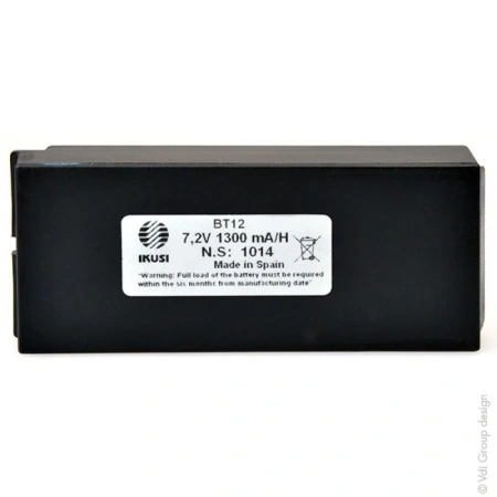 Аккумулятор IKUSI BT12 (NiMH, 1300mAh)