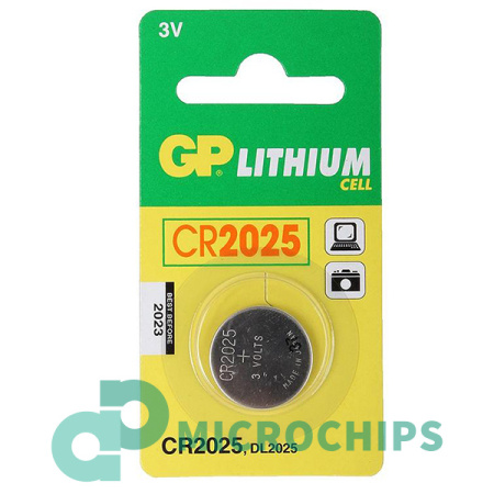 Батарейка GP CR2025 1BP