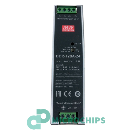 DC-DC преобразователь Mean Well DDR-120A-24