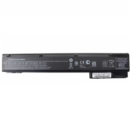 Аккумулятор (батарея) для ноутбука HP EliteBook 8570w, 8560w, 8760w, 8770w, (VH08, HSTNN-IB2P), 75Wh, 14.4V