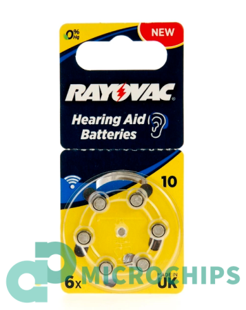 Батарейка Ray-O-Vac PR 70 (ZA 10) 6BP