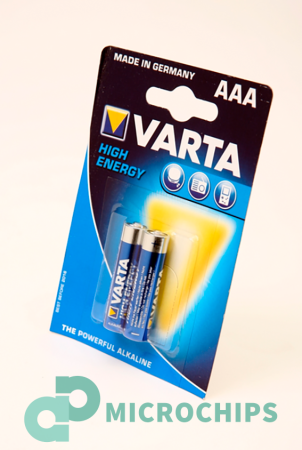 Батарейка VARTA High Energy LR03/AAA 2BP