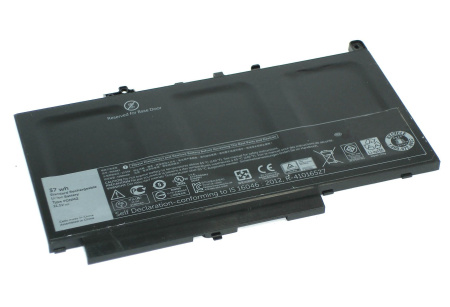 Аккумулятор (батарея) PDNM2 для ноутбука Dell E7470, 11.1V, 3180mAh (оригинал)