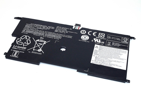 Аккумулятор (батарея) 00HW002 для ноутбука Lenovo ThinkPad X1 Carbon 20BS, 20BT, 15.2V, 3350mAh, 51Vтч (оригинал)