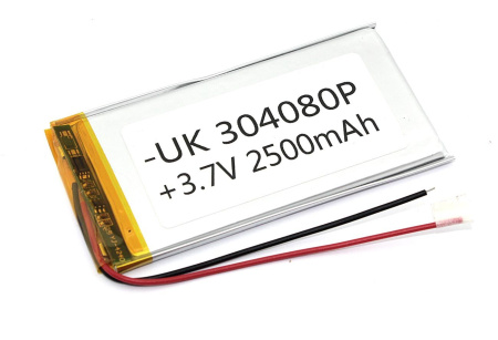 Аккумулятор OEM 304080 (Li-Pol, 2500mAh, 3.7V) Аккумулятор OEM 304080 (Li-Pol, 2500mAh, 3.7V)
