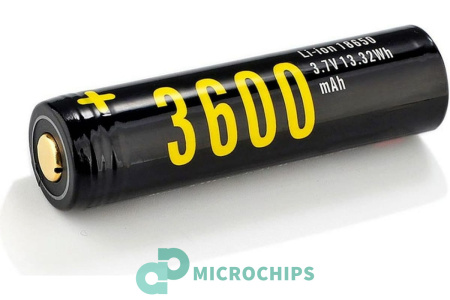 Аккумулятор Soshine 18650 (Li-ion, 3600mAh, 3.7V)