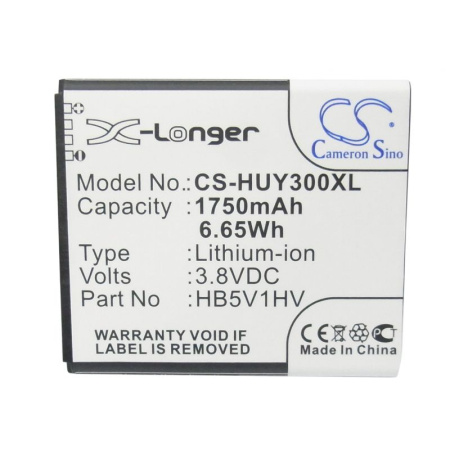 Аккумулятор для Huawei Ascend G350, Y300, Y520, Y511, Y541 (HB5V1) 1750mah