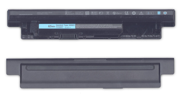 Аккумулятор (батарея) MR90Y для ноутбука Dell Inspiron 15-3521, 5800mAh, 11.1V, черный (оригинал)