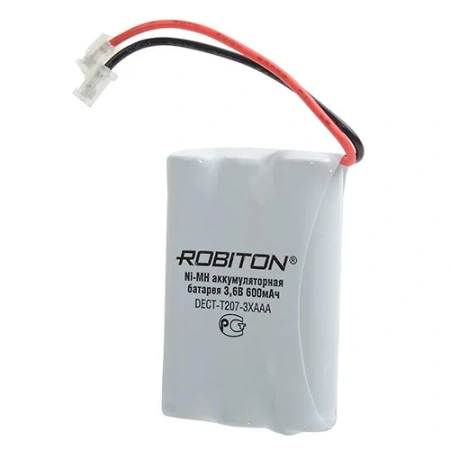 Аккумулятор Robiton DECT-T207-3XAAA (NiMH, 600mAh)