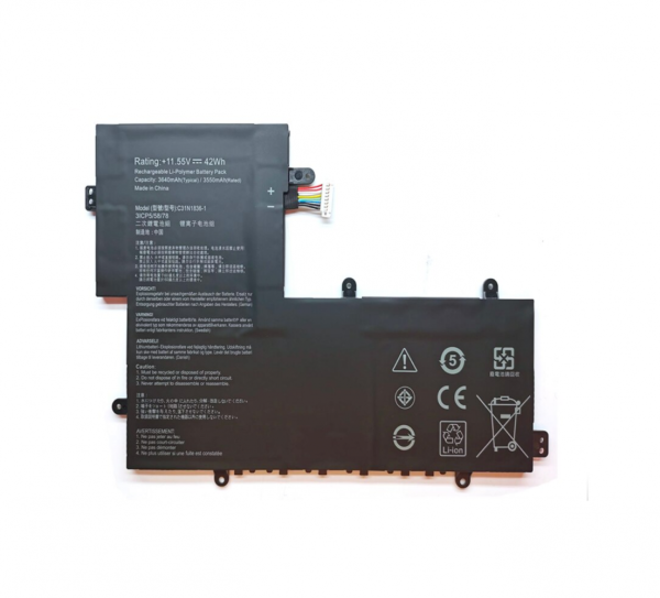 Аккумулятор (батарея) для ноутбука Asus ChromeBook C204MA (C31N1836), 11.55V, 3640mAh (оригинал)