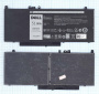 Аккумулятор (батарея) 8V5GX, G5M10 для ноутбука Dell Latitude E5550, 6460mAh, 7.4V, черный (оригинал)