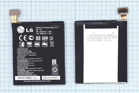 Аккумулятор BL-T3 для LG P895 Optimus VU