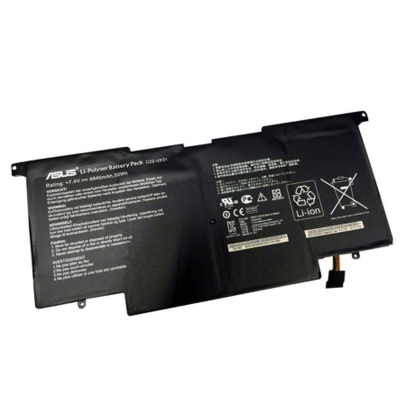 Аккумулятор (батарея) для ноутбука Asus UX31, UX31A, UX31E, (C22-UX31), 6840mAh, 7.4B (оригинал)