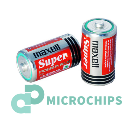 Батарейка Maxell Super R20/D 2S