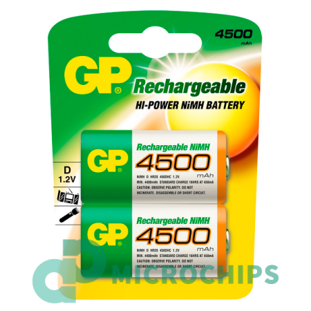 Аккумулятор GP 450 DHСHR 33/62 (NiMH, 4500mAh) 2BP