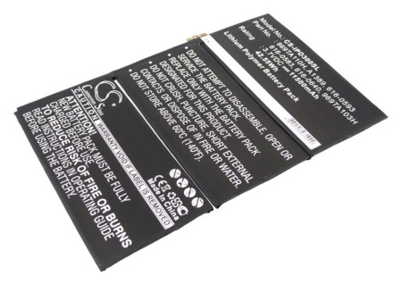 Аккумулятор CS-IPD300SL для Apple iPad 3, iPad 4 (616-0604, A1389), 11500mAh