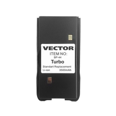 Аккумулятор Vector BP-44 Turbo для радиостанций (Li-ion, 3500mAh, 7.2V)