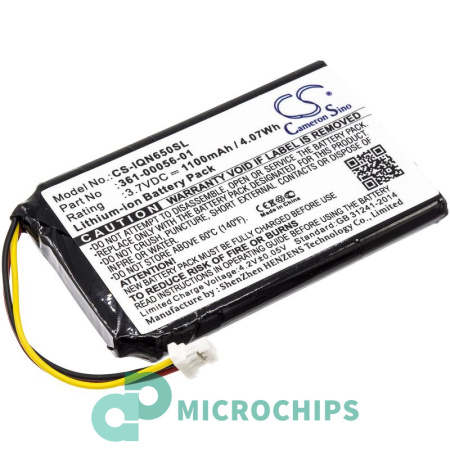 Аккумулятор для Garmin Drive 40, 50, 60, Nuvi 65 (361-00056-01) 1100mAh