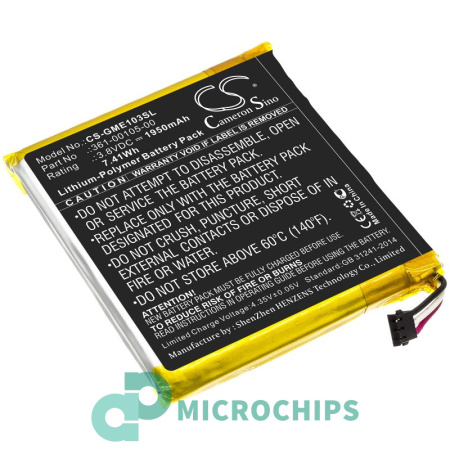 Аккумулятор для Garmin Edge 1030 (361-00105-00) 1950mAh