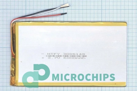 Аккумулятор 306093HV (Li-Pol, 2350mAh, 3.7V) Аккумулятор 306093HV (Li-Pol, 2350mAh, 3.7V)