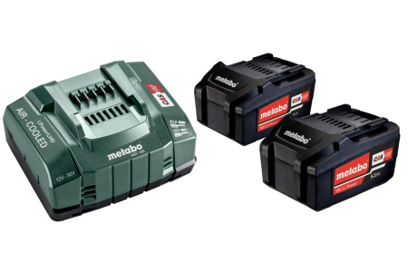 Комплект аккумуляторов Metabo 685051000 с зарядным устройством (Li-ion, 5200mAh, 18V)