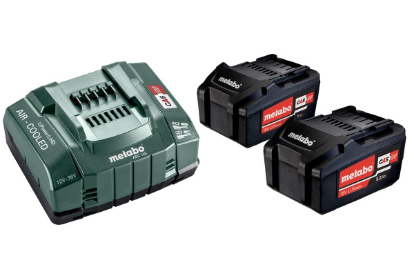 Купить Комплект аккумуляторов Metabo 685051000 с зарядным устройством (Li-ion, 5200mAh, 18V) Комплект аккумуляторов Metabo 685051000 с зарядным устройством (Li-ion, 5200mAh, 18V)