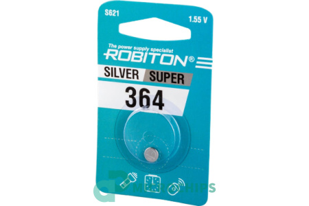Батарейка Robiton SR621SW (364)