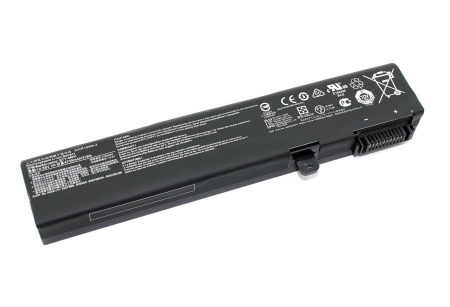 Аккумулятор (батарея) для ноутбука MSI GE62 GE72 (BTY-M6H), 10.8V, 4730mAh, черная