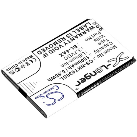 Аккумулятор для Nokia 6300 4G, 8000 4G, TA-1286 (BL-4AX) 1500mah