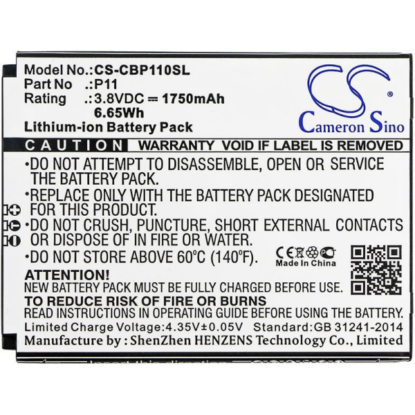 Аккумулятор для CUBOT P11 1750mah