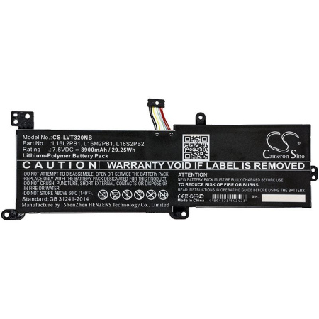 Аккумулятор для ноутбука Lenovo IdeaPad 320 (L16C2PB2, L16M2PB1) 3900mAh